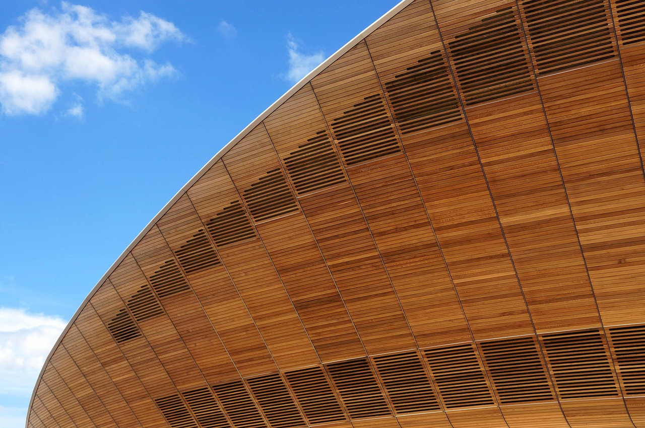 Image - sky blue olympic park velodrome