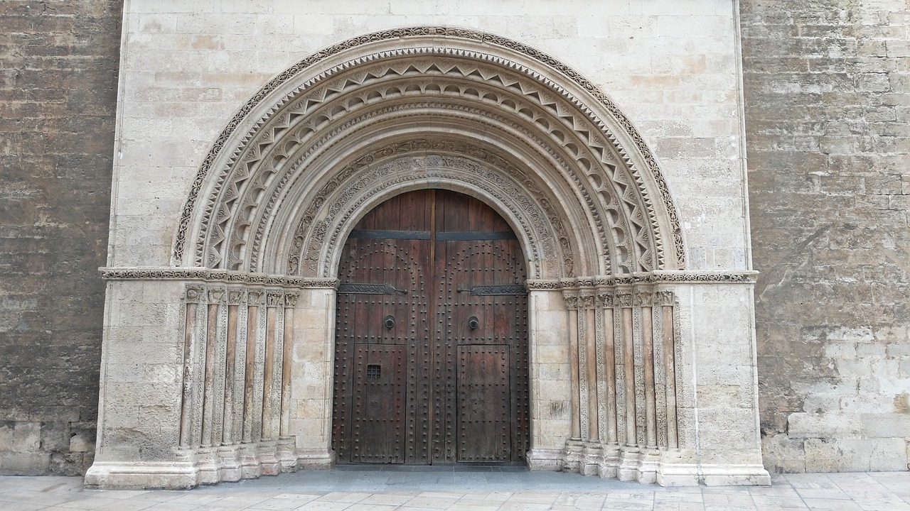 Image - wall door architecture gothic