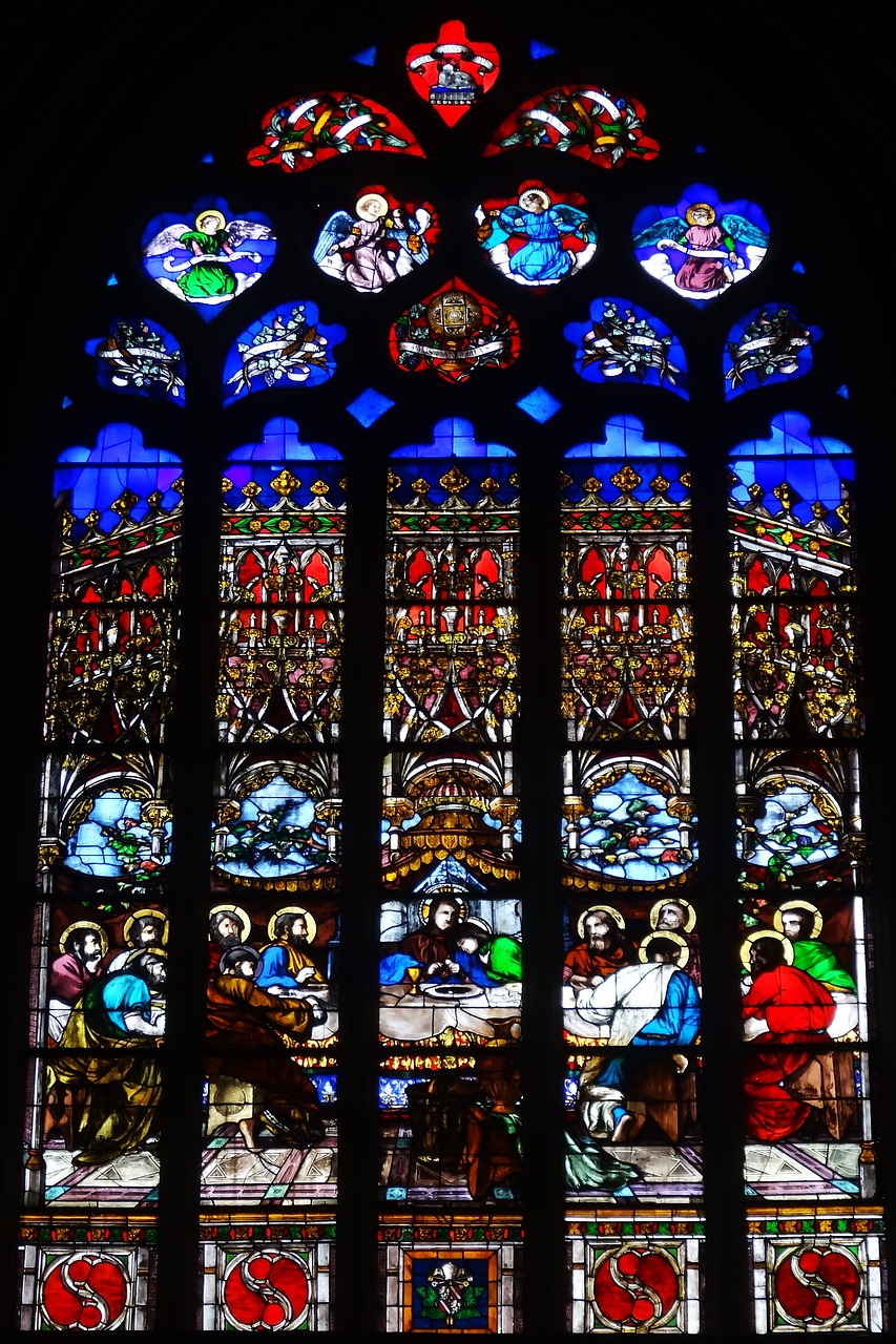 Image - stained glass windows church