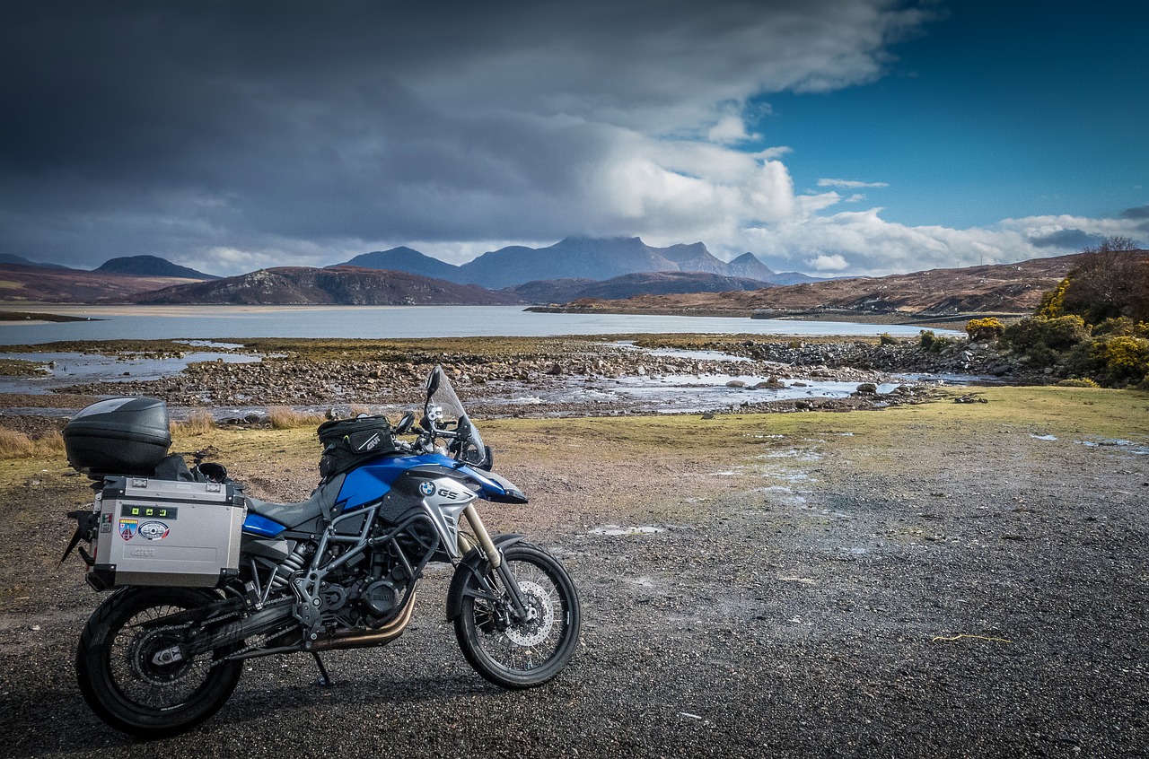 Image - scotland motorcycle touring bike