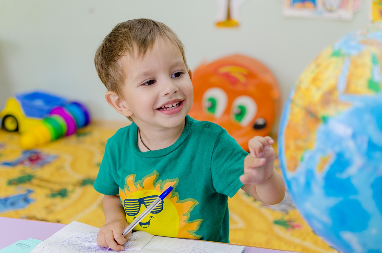 Image - kids school emotions globe