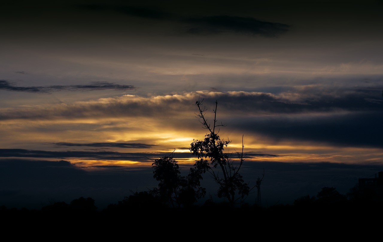 Image - sunset after rain lovely sky