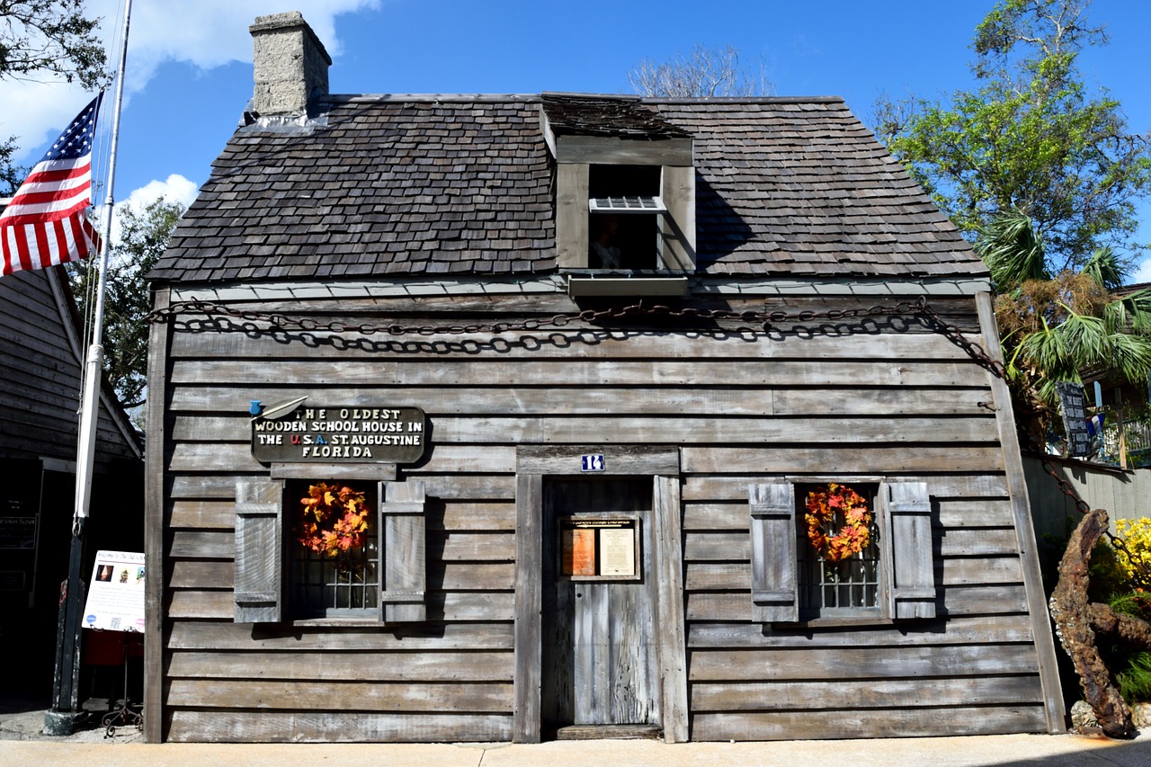 Image - oldest wooden schoolhouse school