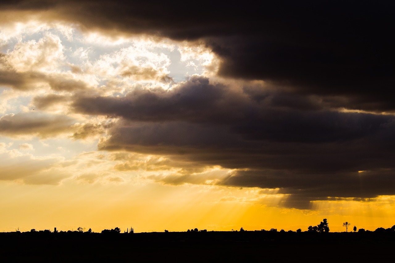 Image - clouds sky stormy weather plateau