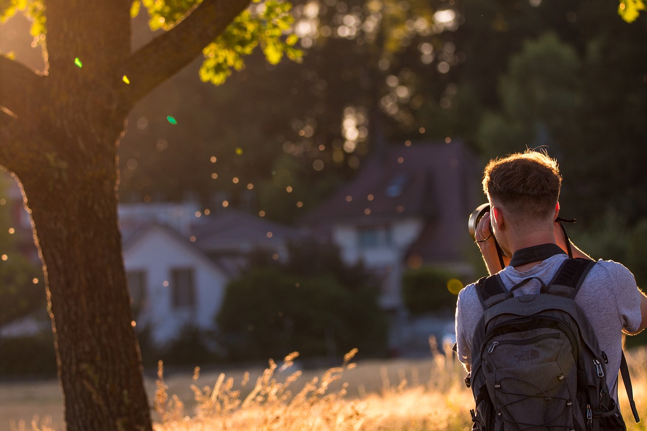 Image - photographer back light