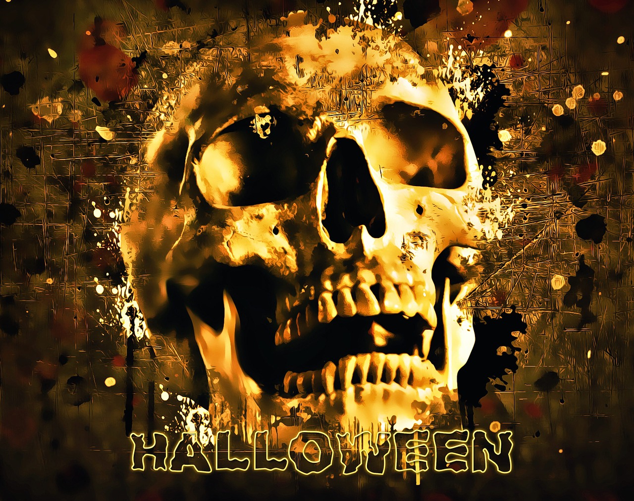 Image - halloween skull halloween party