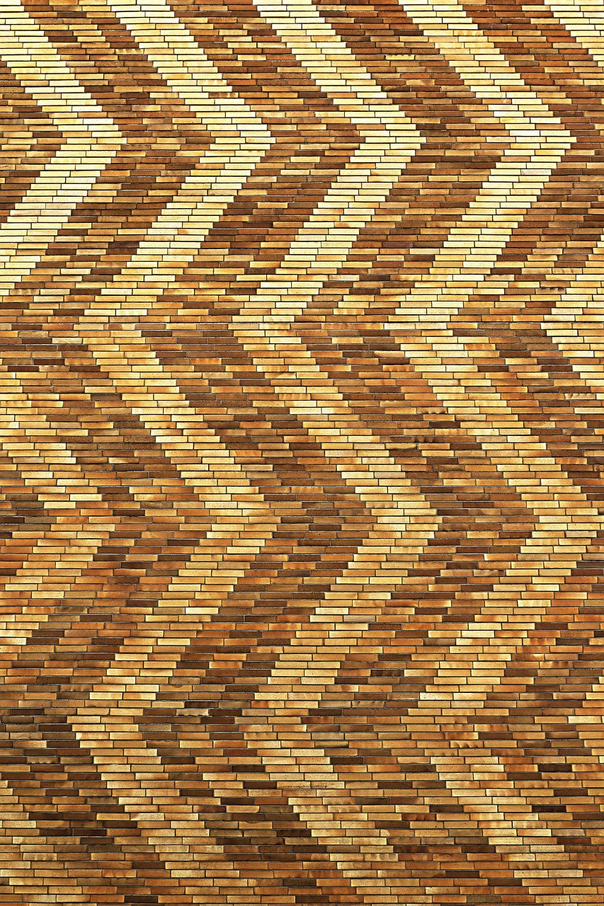 Image - facade clinker zag pattern pattern