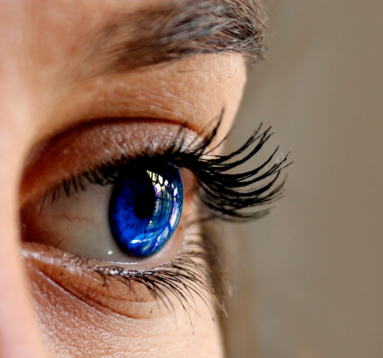 Image - eyes blue close eyelashes