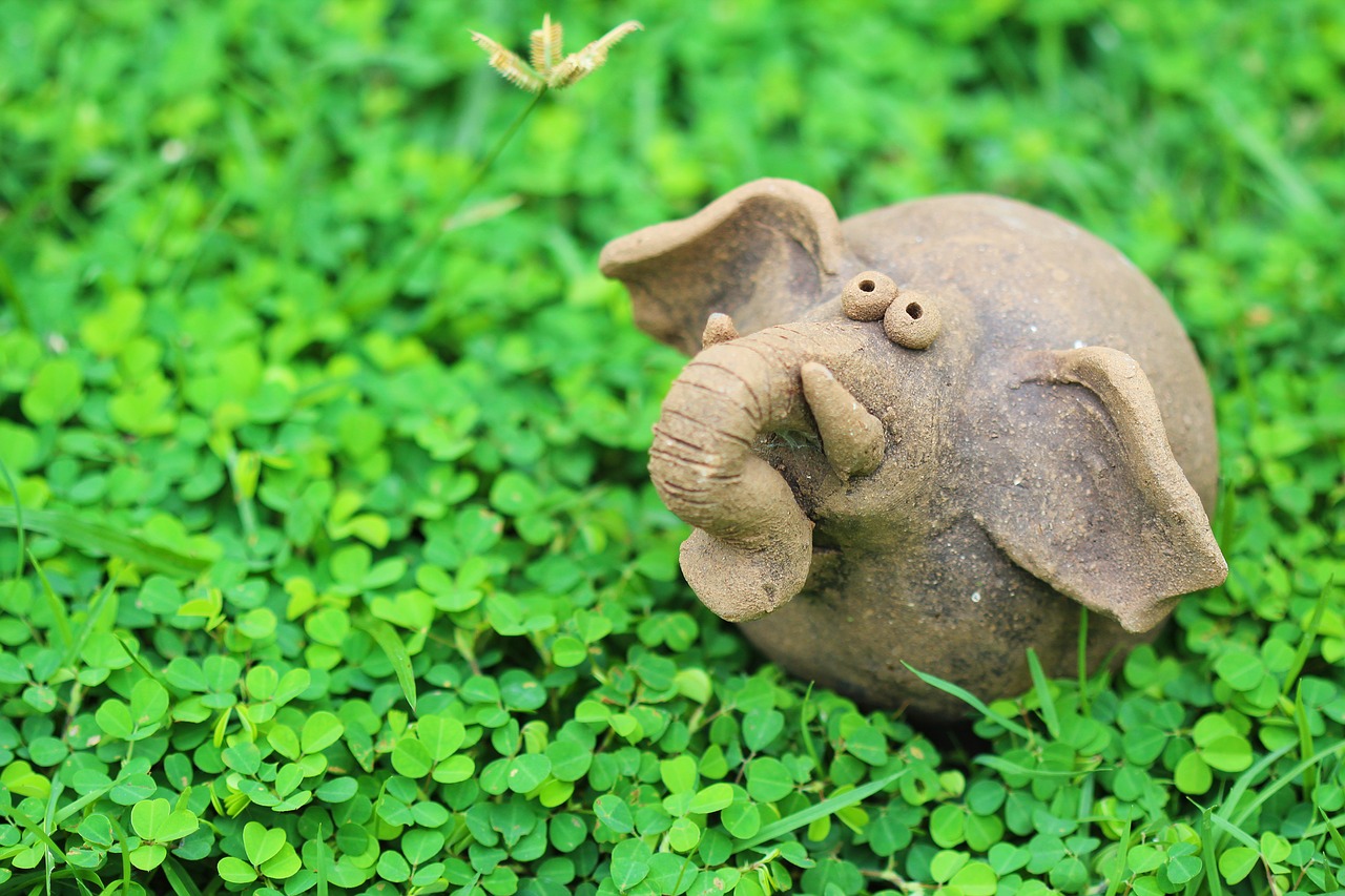 Image - elephant green nature natural