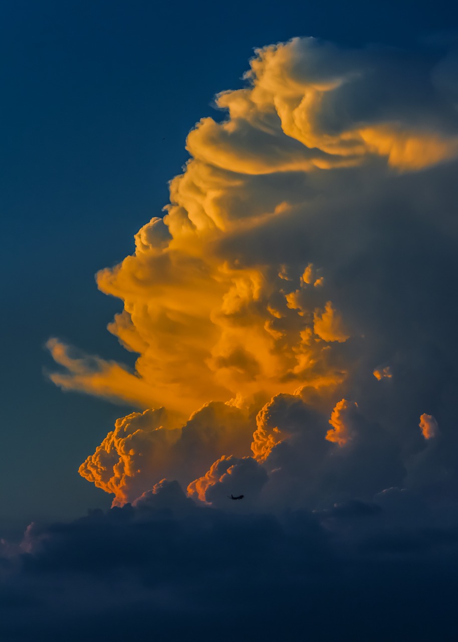 Image - cloud sunset colors light