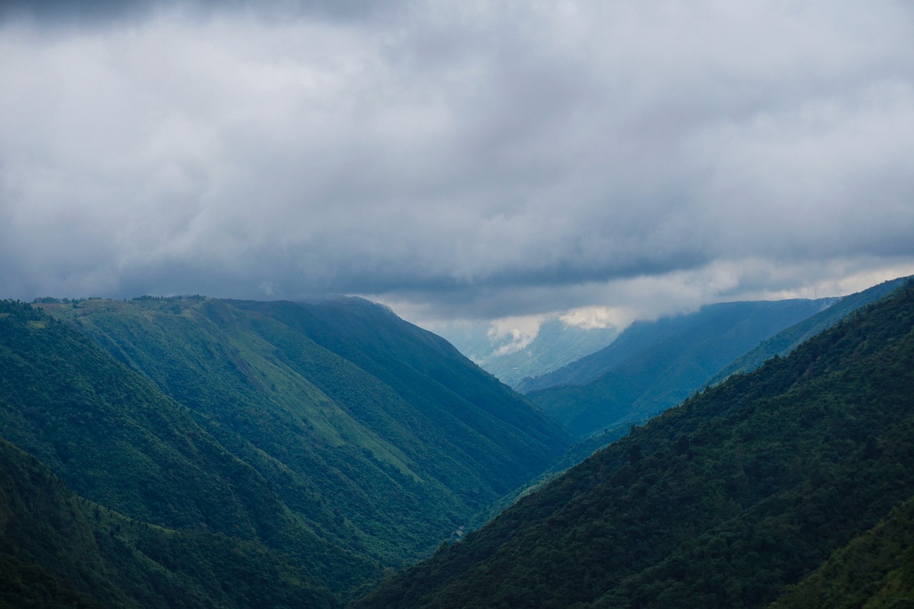 Image - shillong cloud hills green