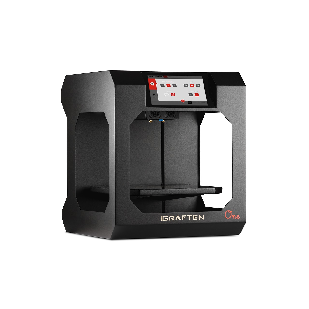 Image - printer 3d white the background