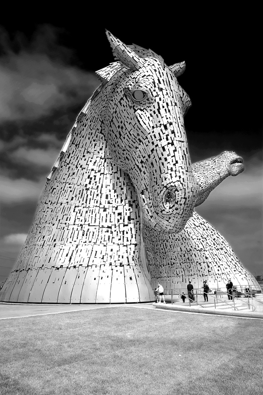 Image - kelpies falkirk scotland