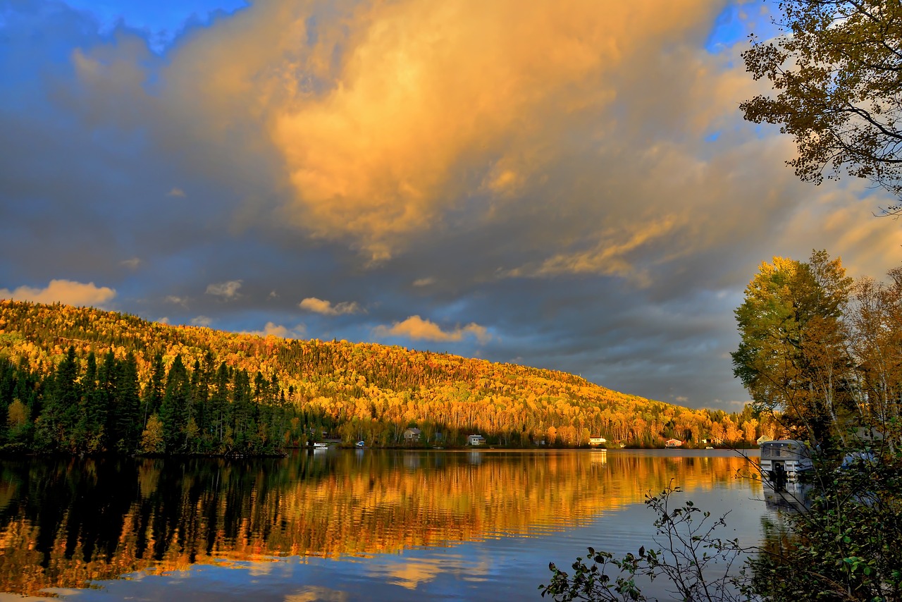 Image - fall autumn landscape colors