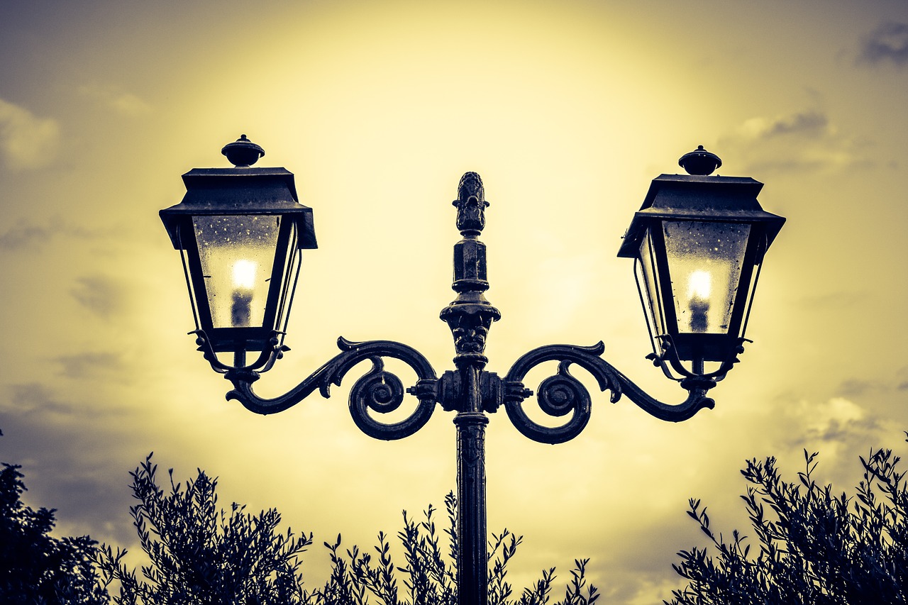 Image - lamp lantern park light design
