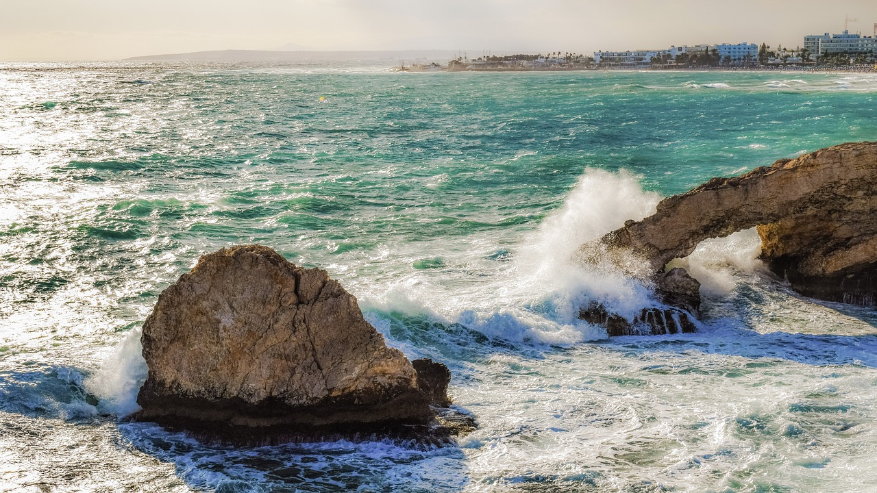 Image - cyprus ayia napa autumn stormy