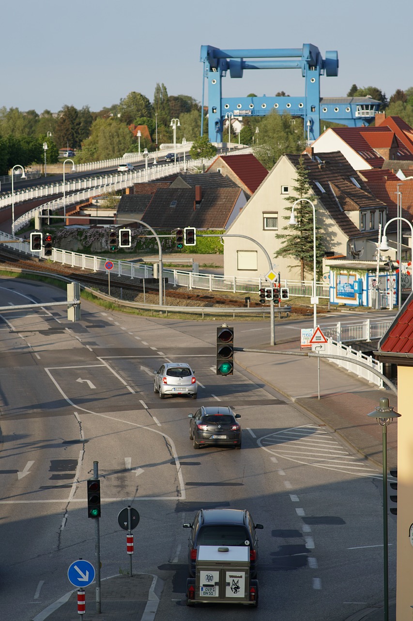 Image - wolgast blue wonder bridge usedom