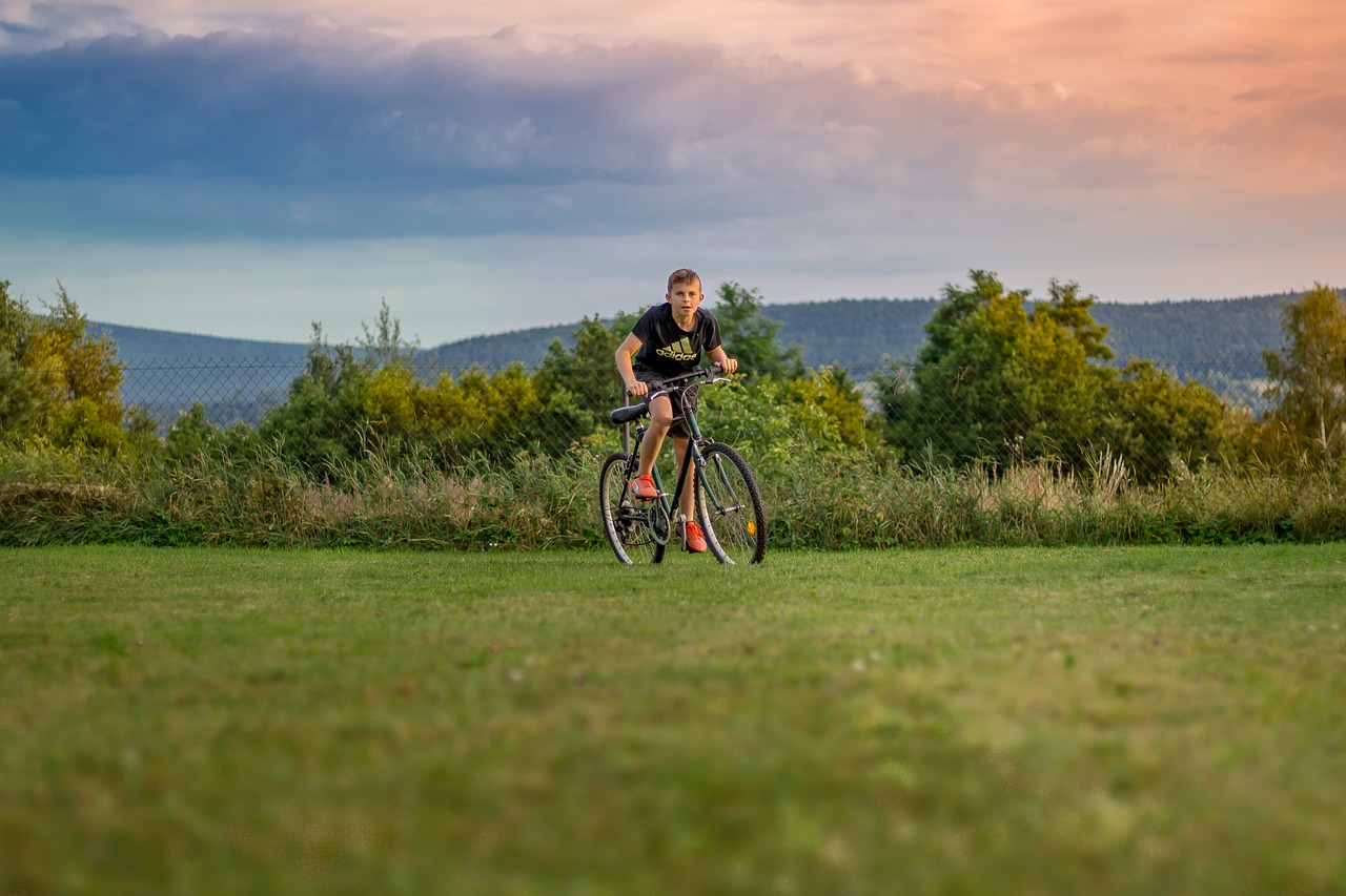 Image - bike boy child fun cycling sport