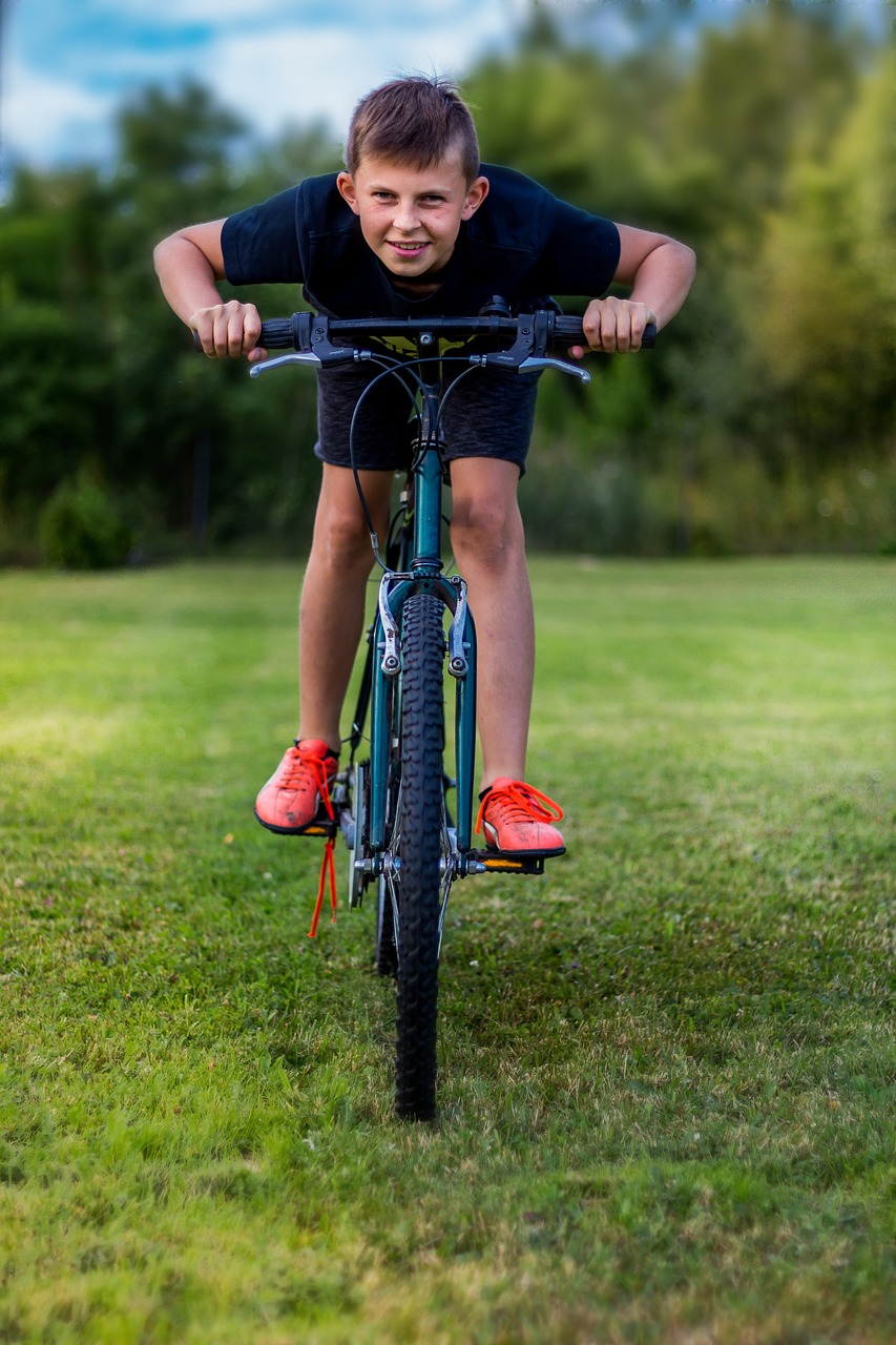 Image - bike boy child fun cycling sport