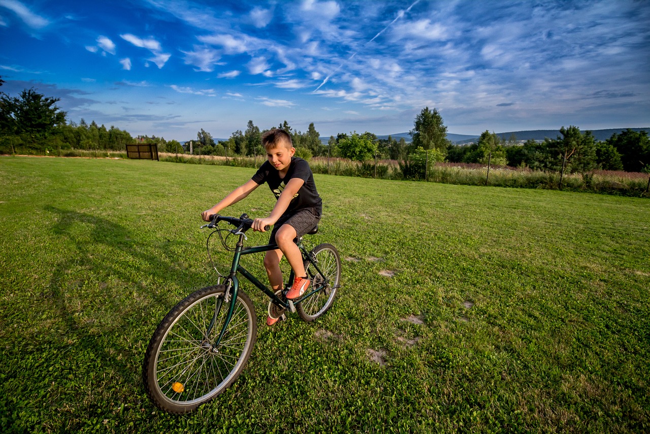 Image - bike boy child fun cycling sport