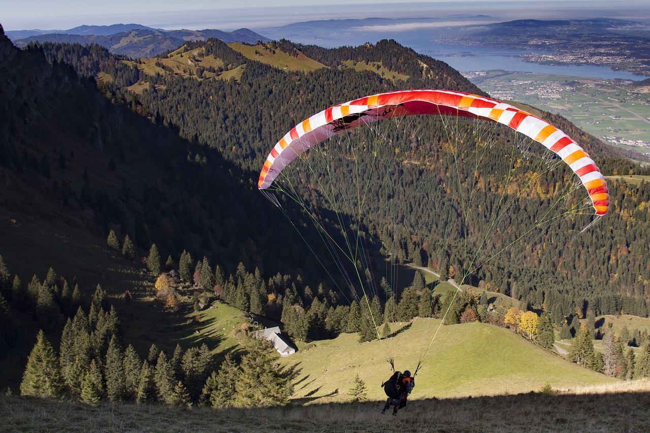 Image - paragliding start paraglider