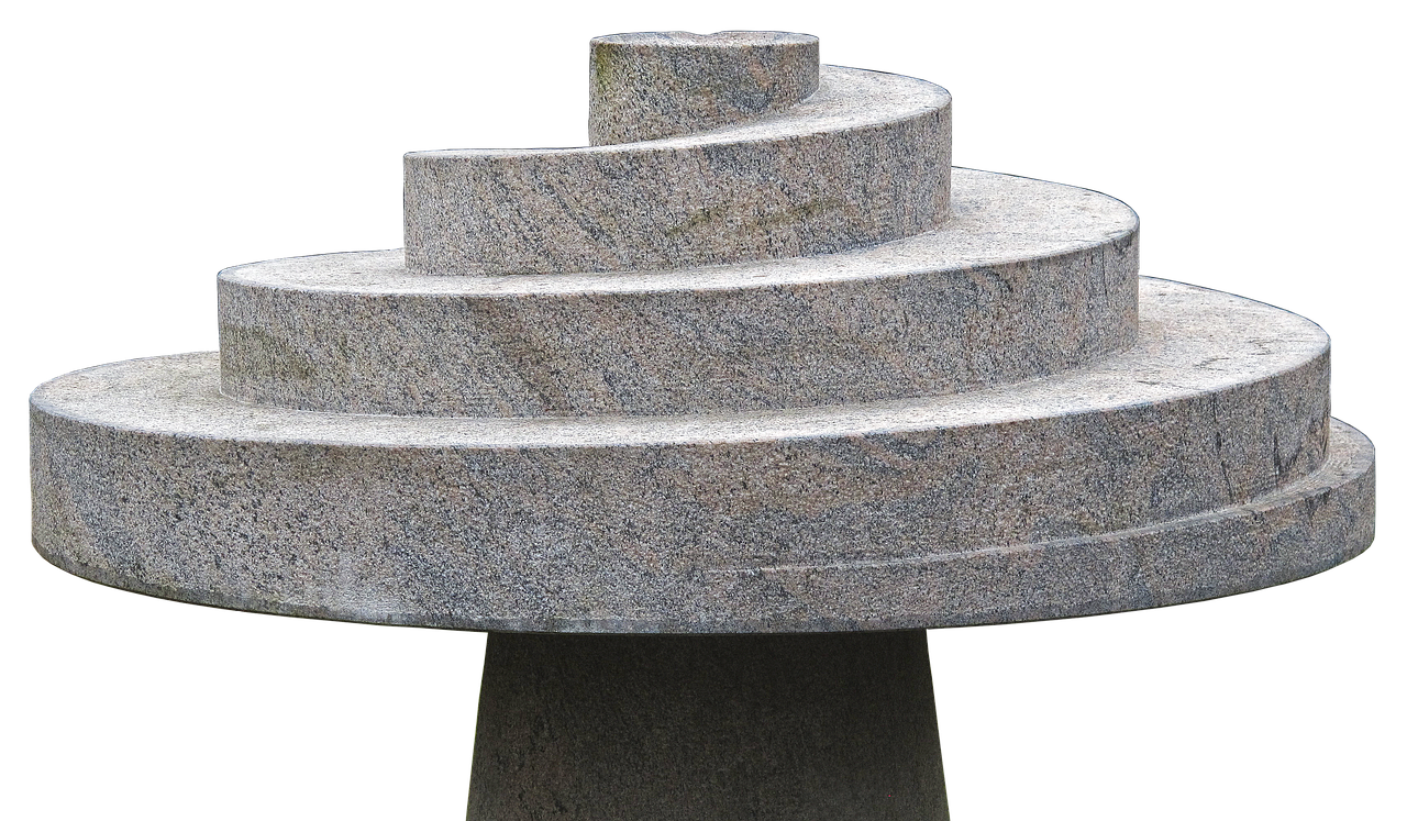 Image - sculpture snail spiral helix