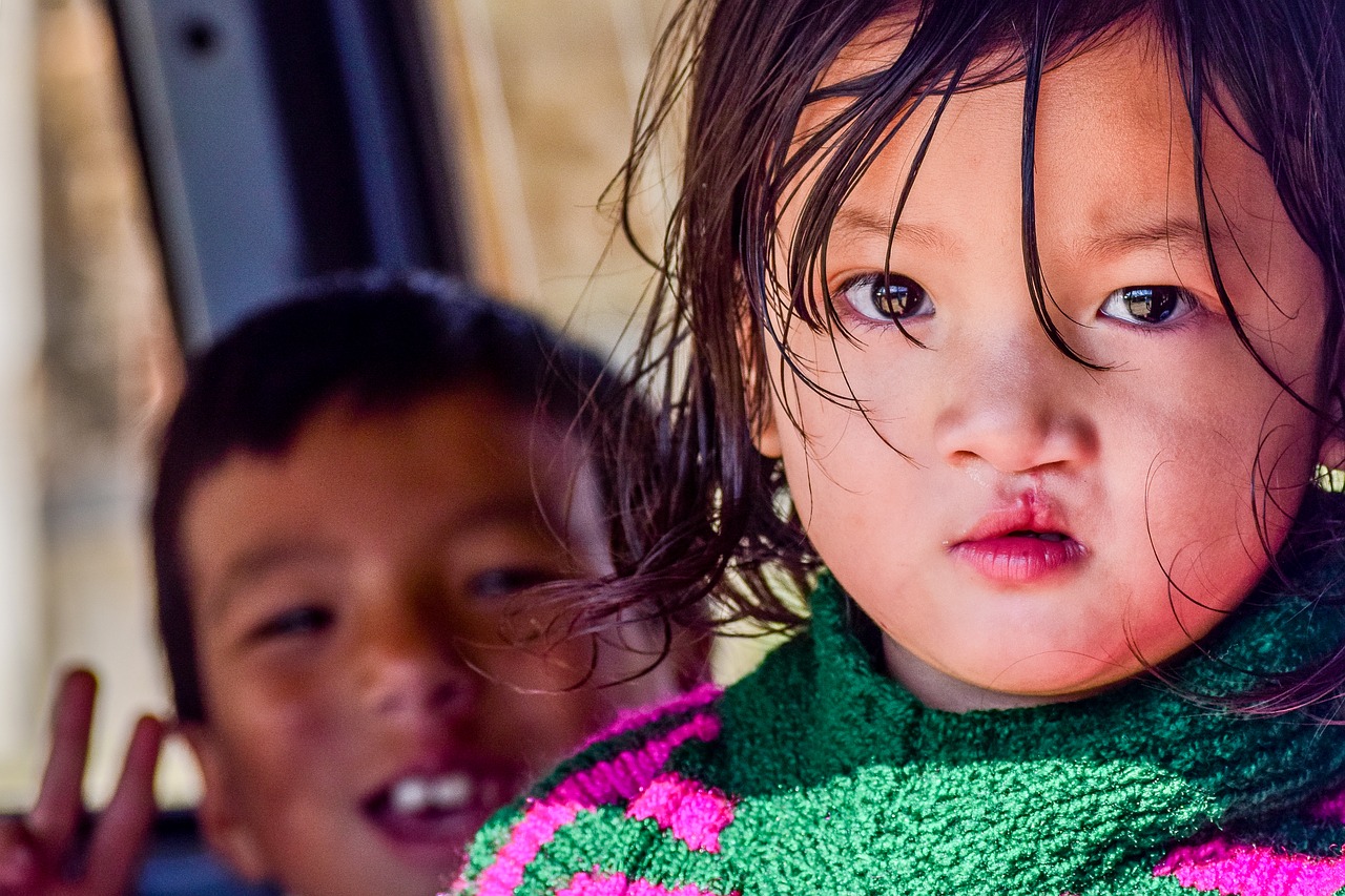 Image - portrait kid bhutan bhutanese