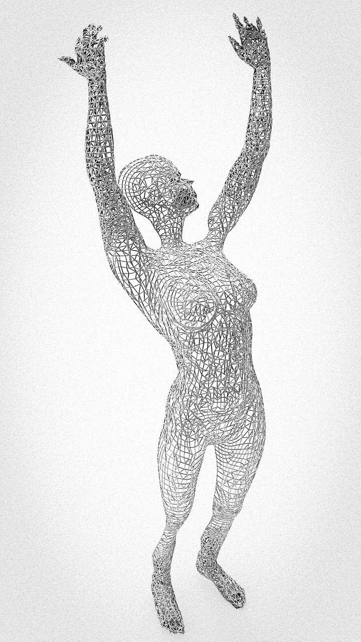 Image - woman 3d model the grid