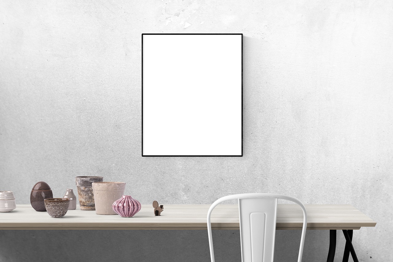 Image - poster mockup mockup poster frame