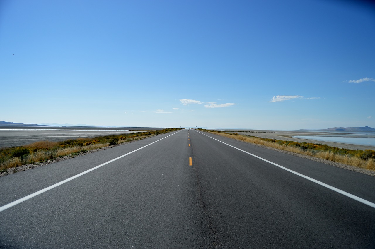 Image - highway horizon sky the wilderness