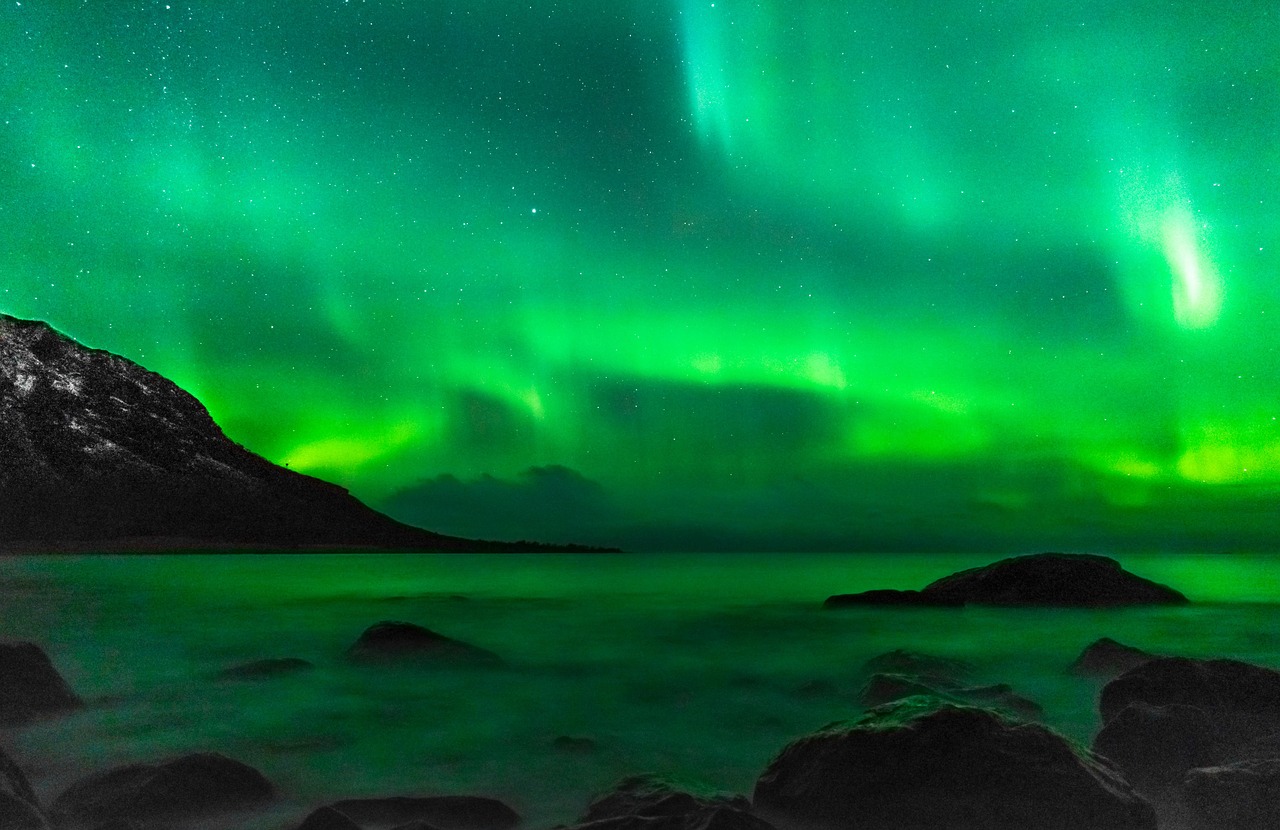Image - northern lights sky three