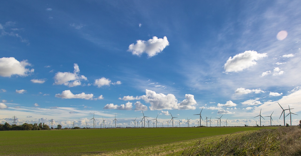 Image - wind wind farm landscape wind power