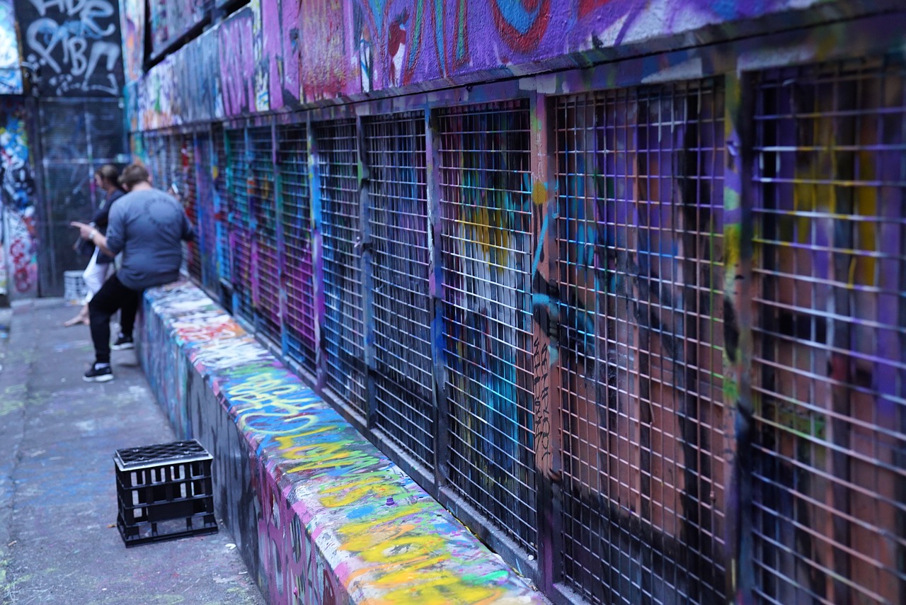 Image - street art hosier lane art style