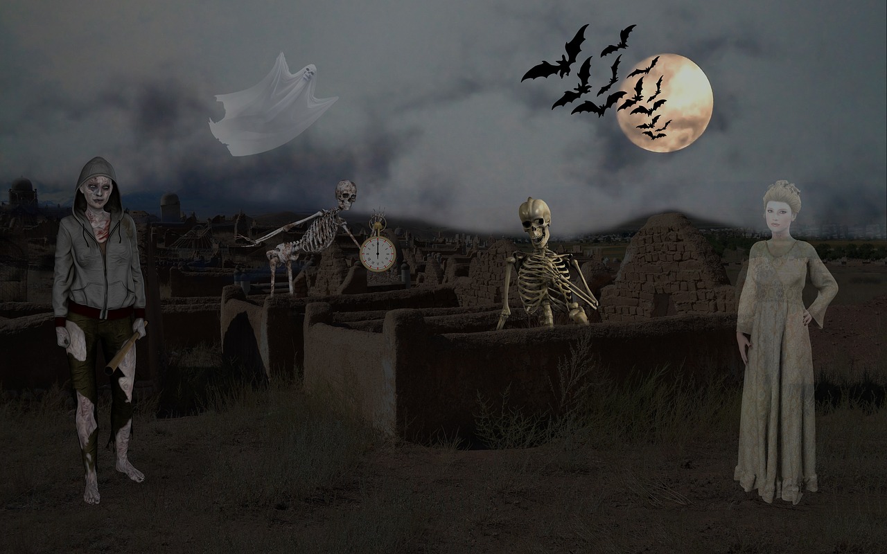 Image - halloween skeleton spirit zombie