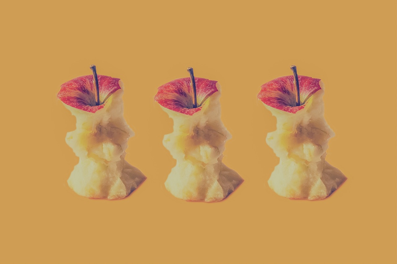 Image - apple fruit art background
