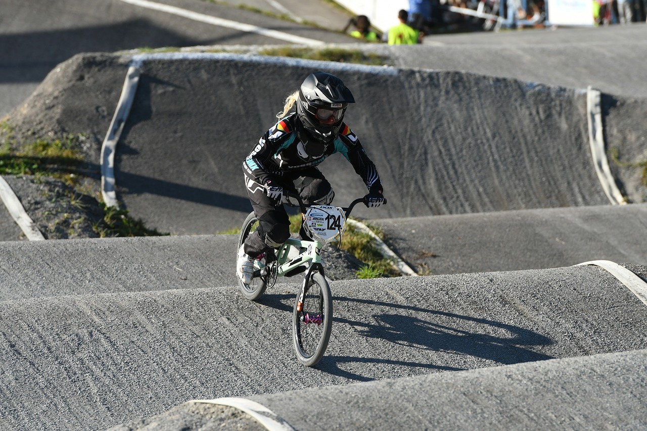 Image - bmx bike rasport cyclists race