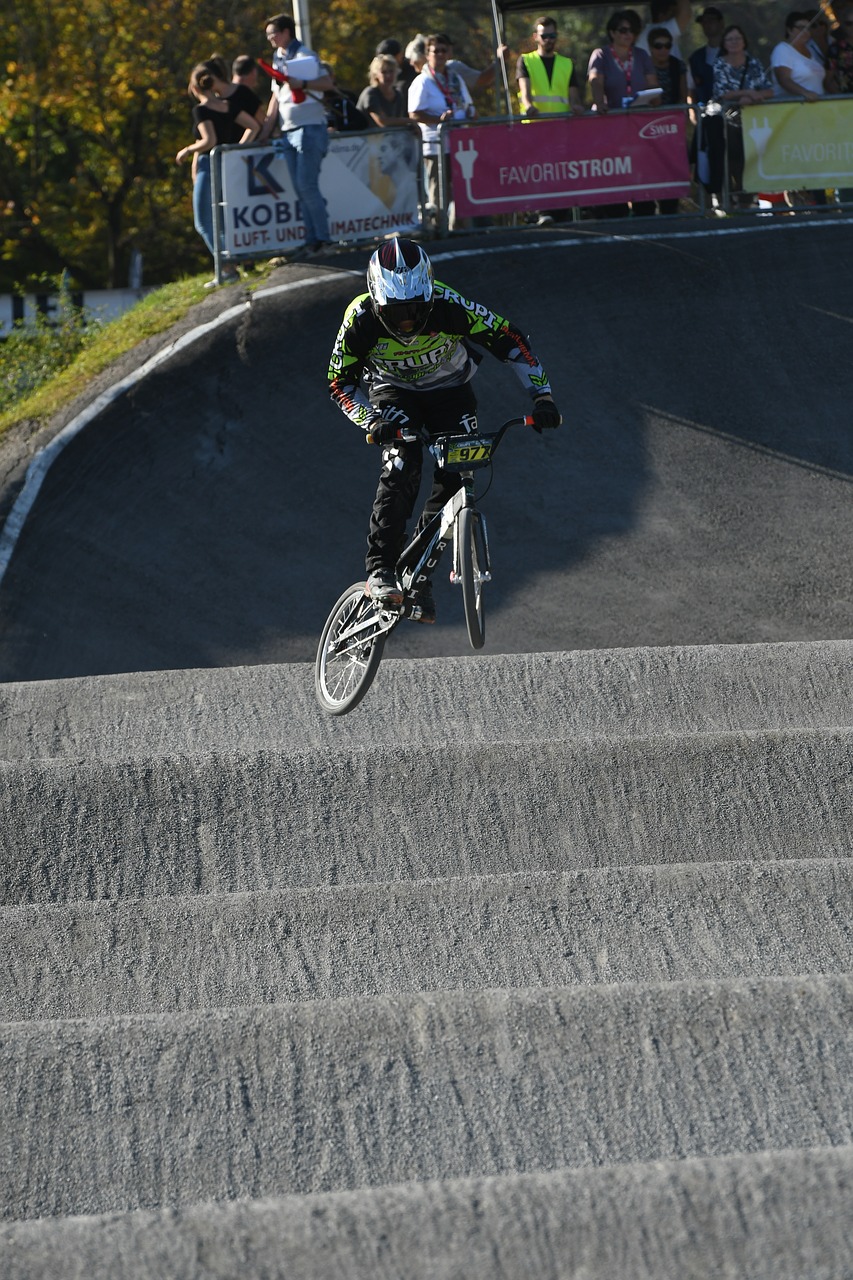 Image - bmx bike rasport cyclists race