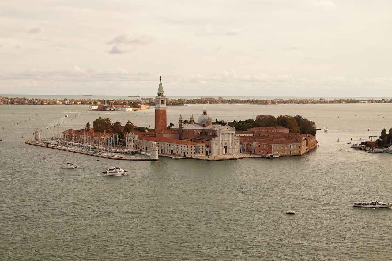 Image - venice city church water old