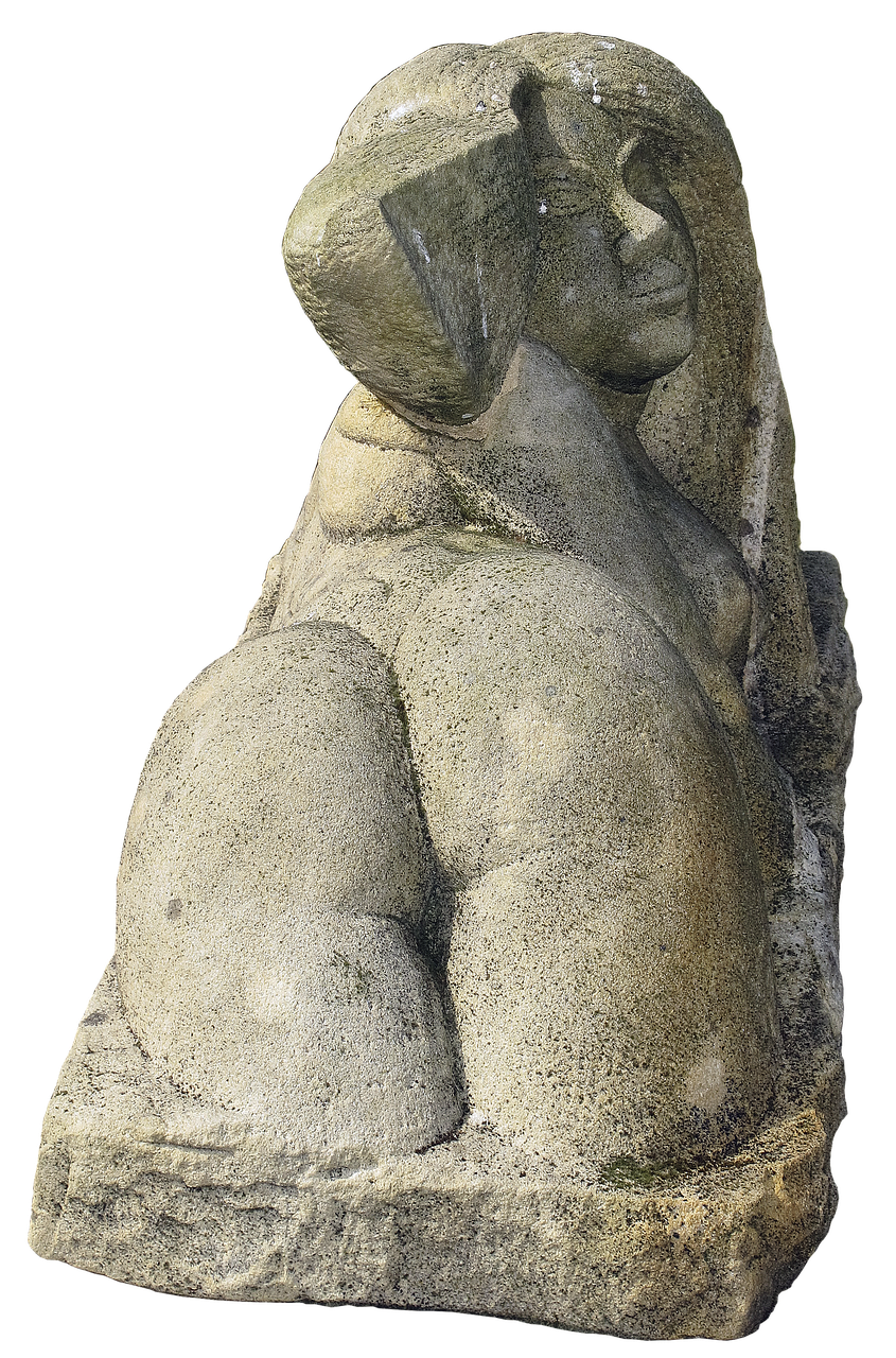 Image - sculpture woman naked erotic sexy