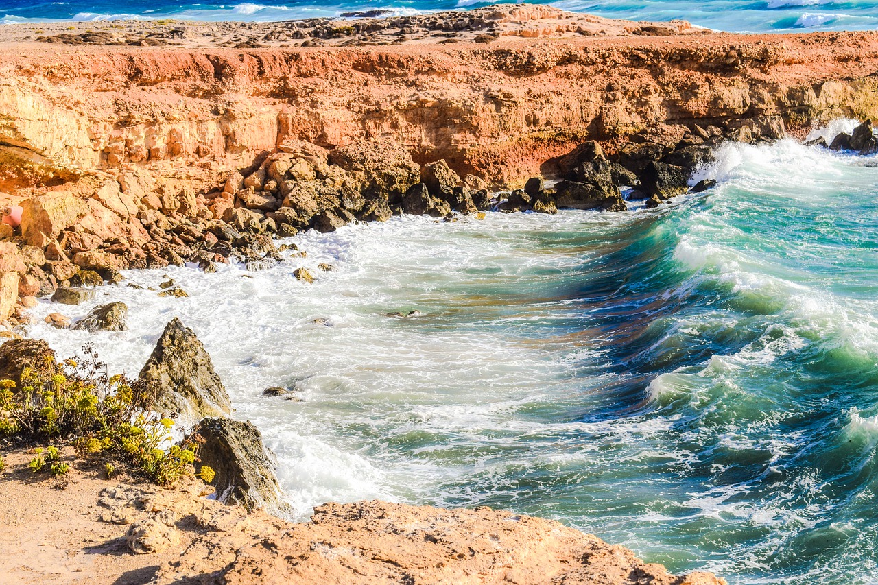 Image - rocky coast cliff sea landscape