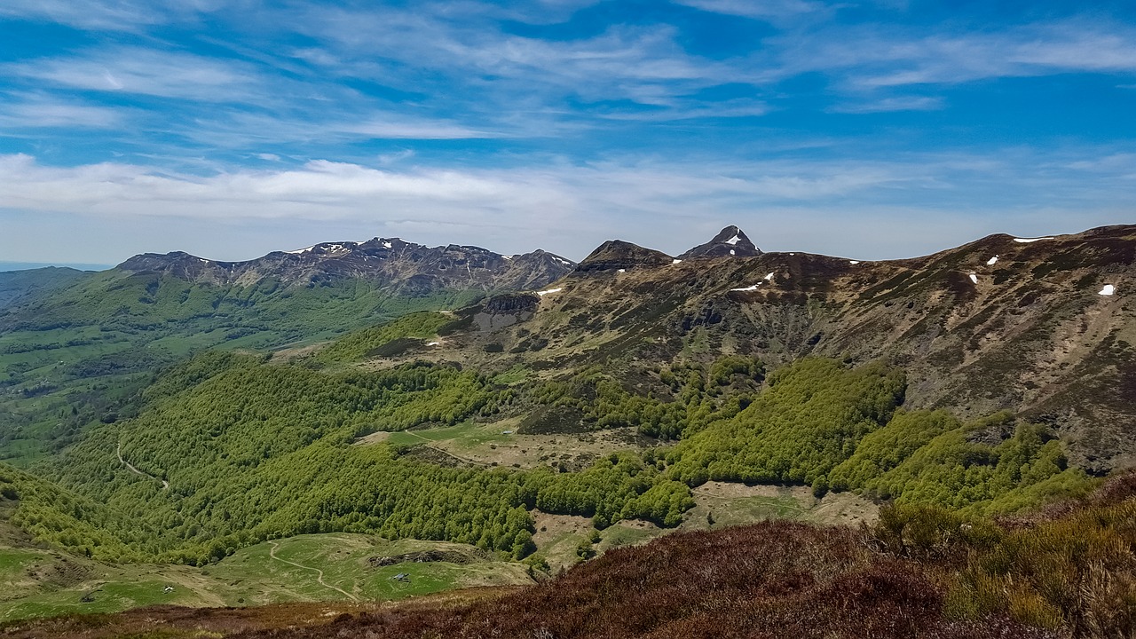 Image - auvergne cantal mountain landscape