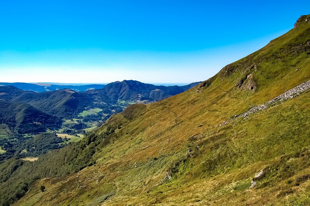 Image - auvergne cantal mountain landscape