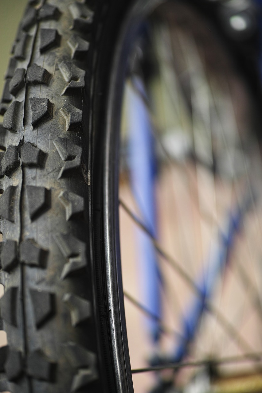 Image - bicycle wheel rubber circle