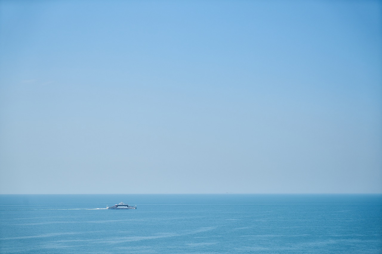 Image - marine landscape blue water air