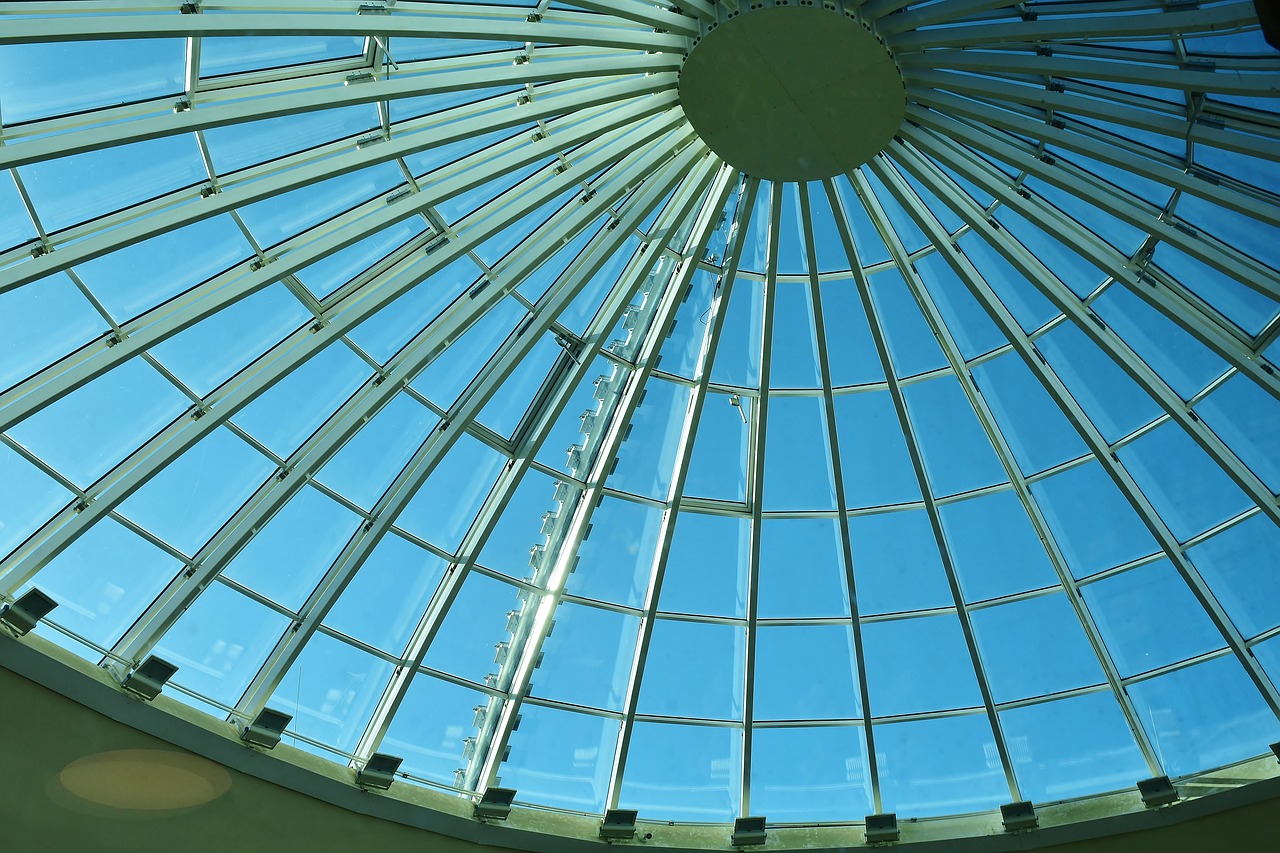 Image - roof dome domed roof metal glass