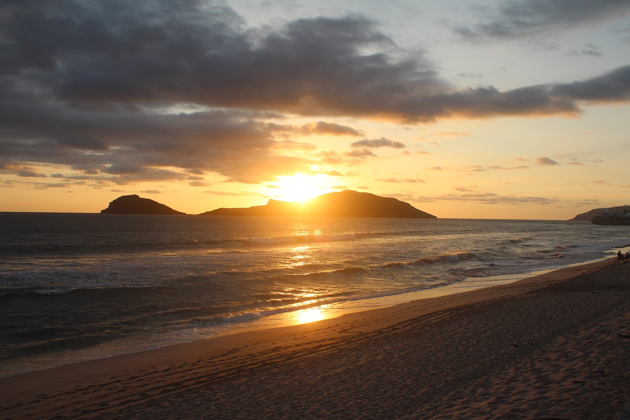 Image - sunset mazatlan islands