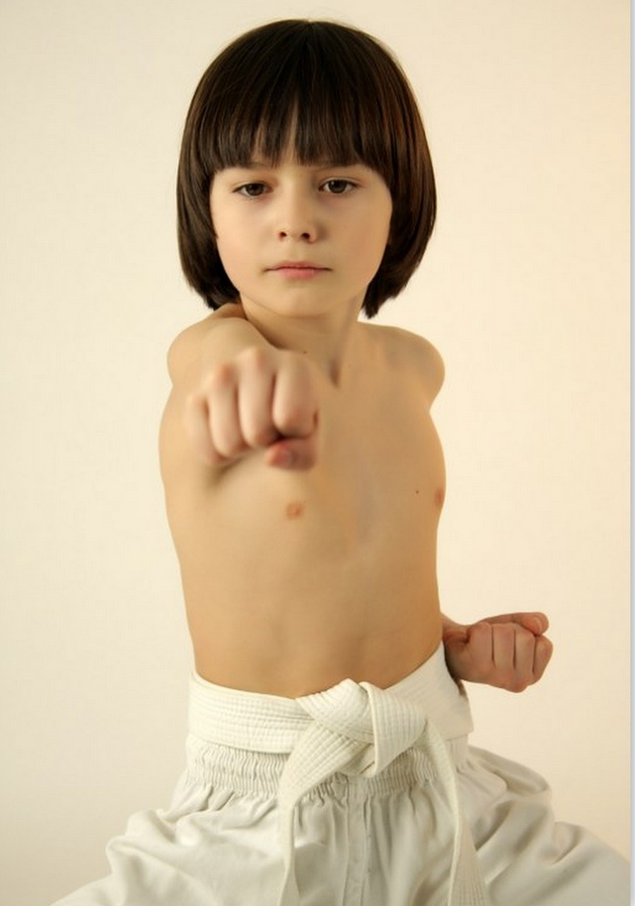 Image - cute guy model young karate