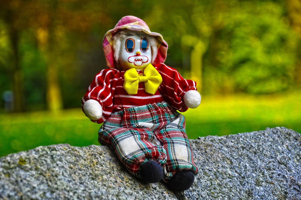 Image - clown puppet doll funny theatrical