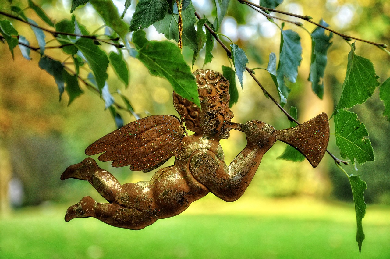 Image - angel celestial trumpet messenger