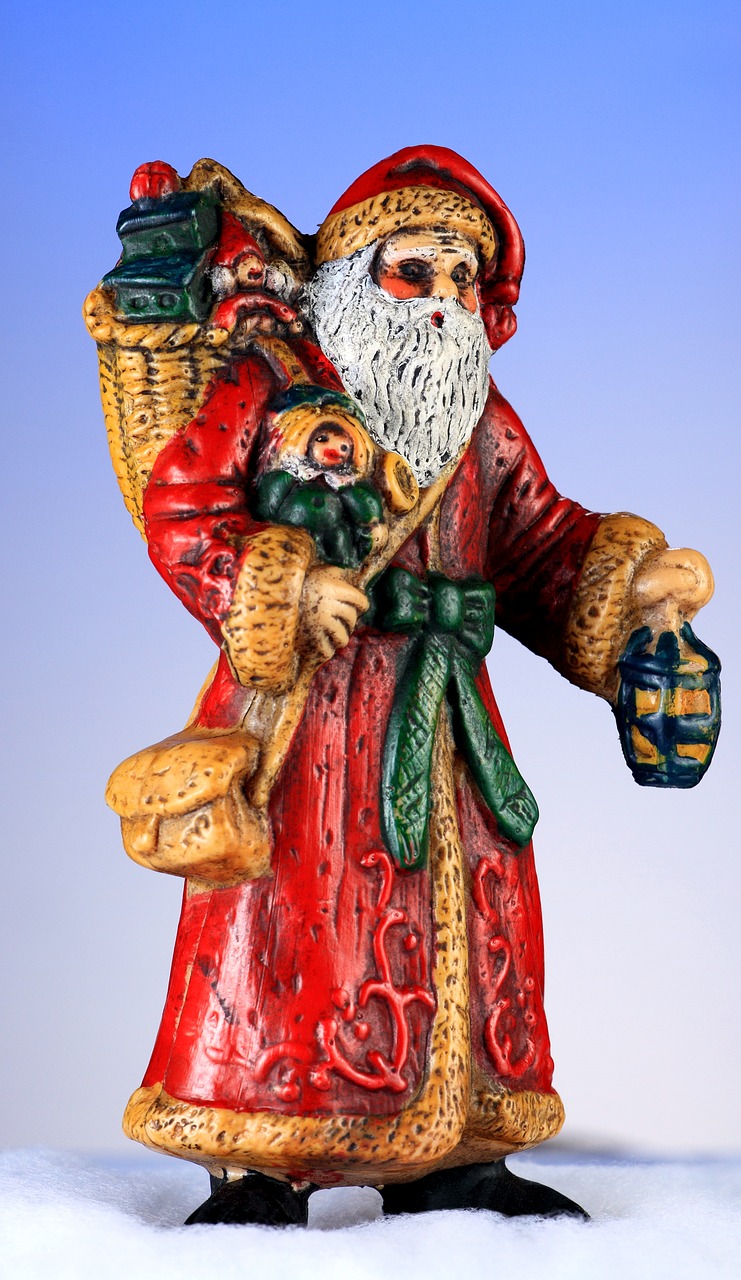 Image - santa vintage ornament